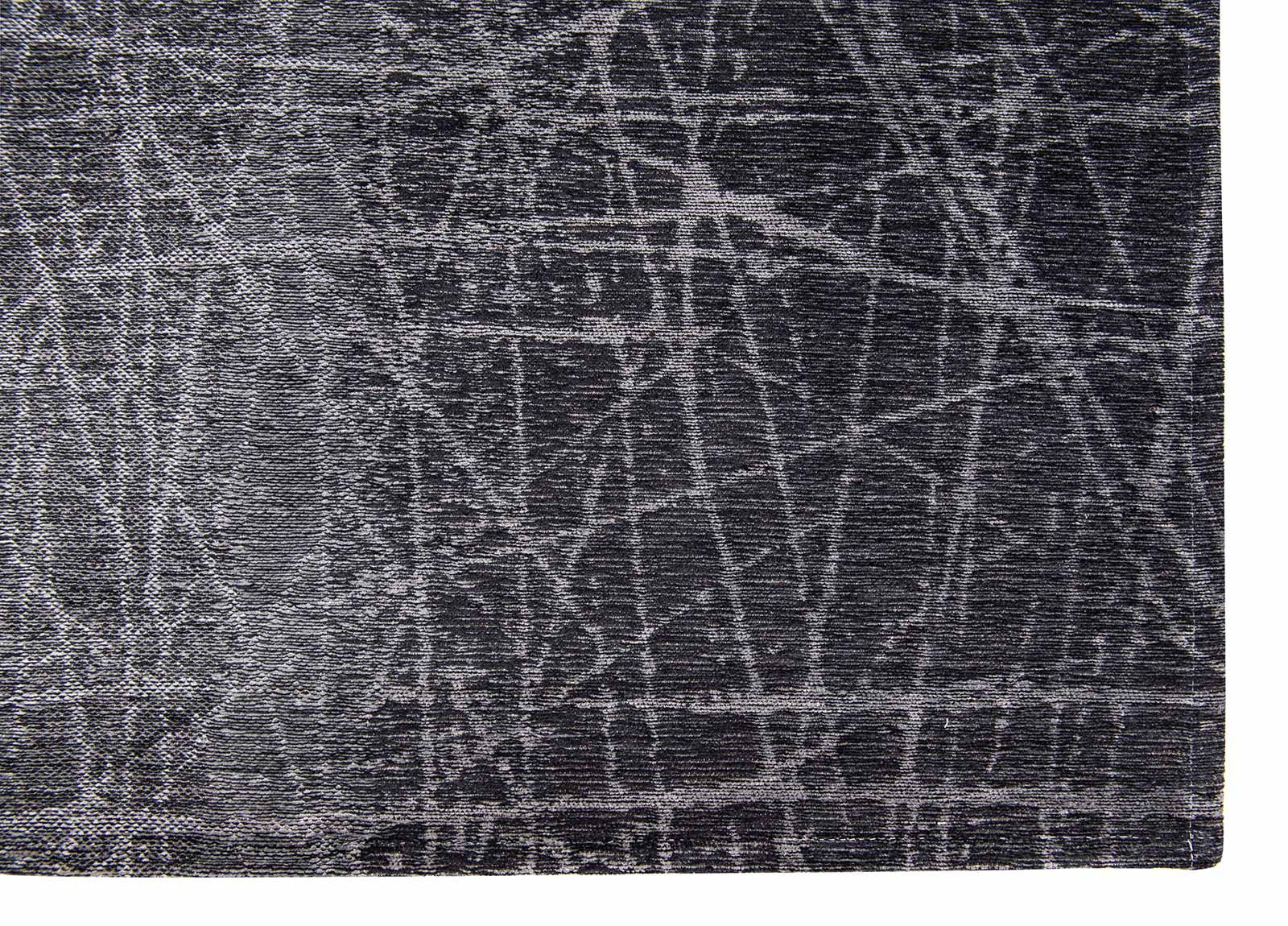 tapis Louis De Poortere LX 8881 Mad Men Fahrenheit Wind Chill Grey corner
