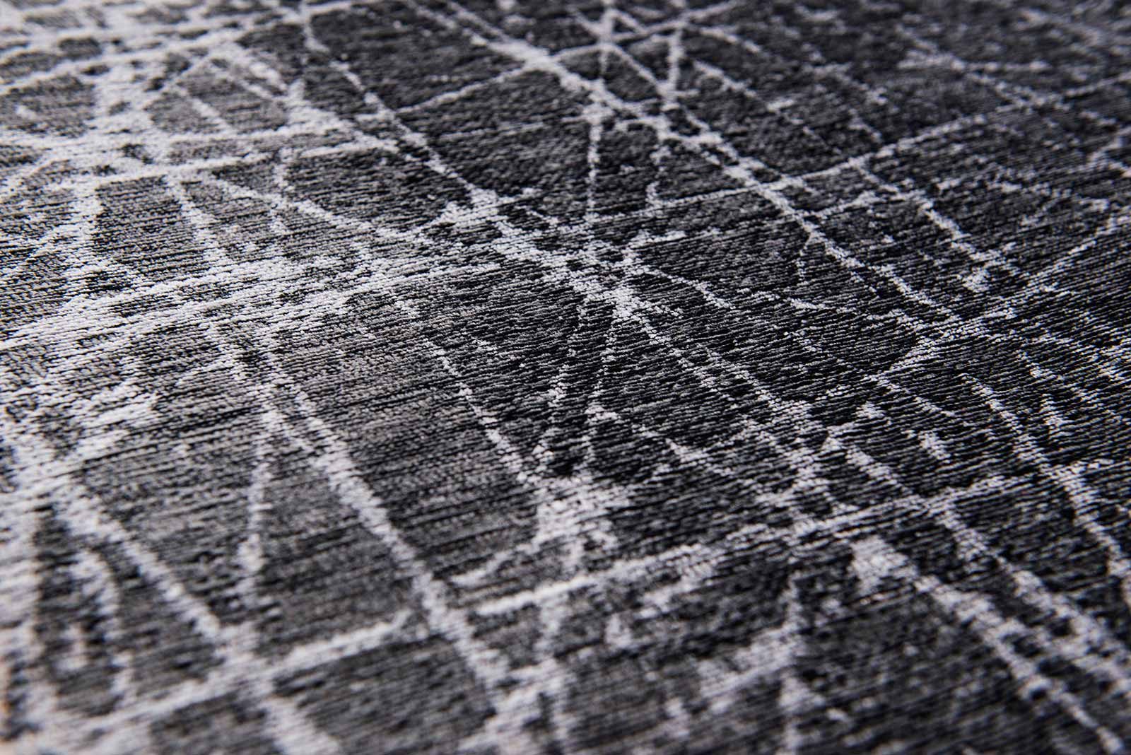 tapis Louis De Poortere LX 8881 Mad Men Fahrenheit Wind Chill Grey zoom