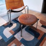 Louis De Poortere tapis CS 9196 Nuance Module Camel Blue interior 2