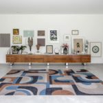 Louis De Poortere tapis CS 9196 Nuance Module Camel Blue interior 3