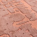 Louis De Poortere tapis CS 9199 Structures Baobab Za Copper zoom 3