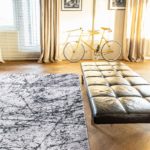 Louis De Poortere tapis CS 9215 Mad Men Stellar Cosmic White interior