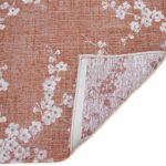 Louis De Poortere tapis Sakura 9371 Copper Pink back