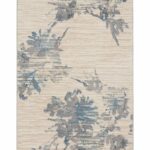 Calvin Klein tapis Enchanting CK005 ECH01 IVGBL IVORY GREY BLUE 3x5 099446869647