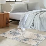 Calvin Klein tapis Enchanting CK005 ECH01 IVGBL IVORY GREY BLUE 3x5 099446869647 interior 1