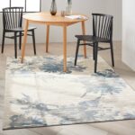 Calvin Klein tapis Enchanting CK005 ECH01 IVGBL IVORY GREY BLUE 5X7 099446869661 interior 1