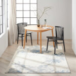 Calvin Klein tapis Enchanting CK005 ECH01 IVGBL IVORY GREY BLUE 5X7 099446869661 interior 3