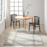 Calvin Klein tapis Enchanting CK005 ECH02 IVSEA IVORY SEAGLASS 5X7 099446869777 interior 3