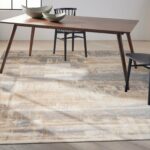 Calvin Klein tapis Enchanting CK005 ECH02 IVSEA IVORY SEAGLASS 8x10 099446869784 interior 1
