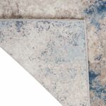 Calvin Klein tapis Infinity CK022 IFN05 IVGBL IVORY GREY BLUE 5x7 099446079305 CRB
