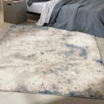 Calvin Klein tapis Infinity CK022 IFN05 IVGBL IVORY GREY BLUE 5x7 099446079305 interior 1