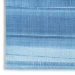 Calvin Klein tapis Launder CK031 LDR01 AQUA 5x7 099446914620 CRW