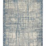 Calvin Klein tapis Rush CK950 CK950 IVBLU IVORY BLUE 5X7 099446756480 C