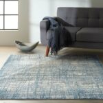 Calvin Klein tapis Rush CK950 CK950 IVBLU IVORY BLUE 5X7 099446756480 interior 1 C