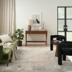 Nourison tapis Abstract Hues ABH01 BGEGY BEIGE GREY 5X8 099446905956 interior 3