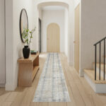 Nourison tapis Abstract Hues ABH03 GRYGD GREY GOLD 2x12 099446906397 interior 1