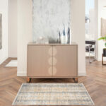 Nourison tapis Abstract Hues ABH03 GRYGD GREY GOLD 3x5 099446906403 interior 1