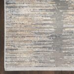 Nourison tapis Abstract Hues ABH03 GRYGD GREY GOLD 5X8 099446906410 CR