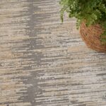 Nourison tapis Abstract Hues ABH03 GRYGD GREY GOLD 5X8 099446906410 interior 2