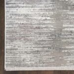 Nourison tapis Abstract Hues ABH03 GRYWT GREY WHITE 5X8 099446906489 CR