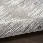 Nourison tapis Abstract Hues ABH03 GRYWT GREY WHITE 5X8 099446906489 TX01