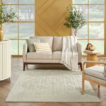 Nourison tapis Alessia ALE01 SAGE 5x8 099446901866 interior 3