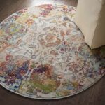 Nourison tapis Ankara Global ANR06 IVORG 4xRND 099446457202 interior 2 C