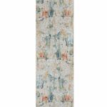 Nourison tapis Ankara Global ANR09 IVORY MULTI 2x6 099446474858 flat C