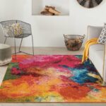 Nourison tapis Celestial CES04 PALT 5x7 099446337863 interior 3tif