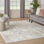 Nourison tapis Glitz GLZ01 IVMTC IVORY MULTICOLOR 8x10 099446133649 interior 1