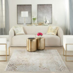 Nourison tapis Glitz GLZ05 MULTI MULTICOLOR 5X7 099446134523 interior 1