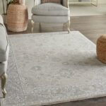 Nourison tapis Infinite IFT03 LTGRY LIGHT GREY 5x8 099446805676 interior 1