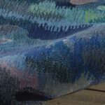 Nourison tapis Prismatic PRS09 SILBL 8x10 099446354525 TX01
