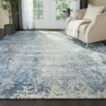 Nourison tapis Prismatic PRS17 DENIM 8x10 099446471185 interior 1
