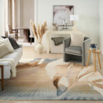 Nourison tapis Prismatic PRS35 SAND 8X10 099446160393 interior 3