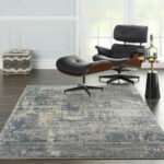 Nourison tapis Quarry QUA04 GRYBG GREY BEIGE 5x7 099446746221 interior 1