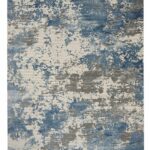 Nourison tapis Rustic Textures RUS08 GRYBL GREY BLUE 8x11 099446496362