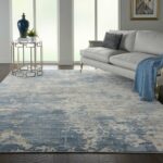 Nourison tapis Rustic Textures RUS08 GRYBL GREY BLUE 8x11 099446496362 interior 1