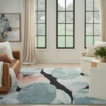 Nourison tapis Silk Shadows SHA25 BLPNK BLUE PINK 8x10 099446929419 interior 3