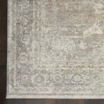 Nourison tapis Starry Nights STN03 SILCM SILVER CREAM 5x7 099446745552 CR C