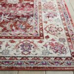 Nourison tapis Vintage Kashan VKA01 RED 5x7 099446455239 DT01