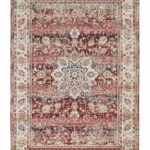 Nourison tapis Vintage Kashan VKA01 RED 5x7 099446455239 MAIN