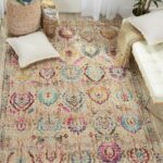 Nourison tapis Vintage Kashan VKA04 IVMTC 5x7 099446455673 interior 2 OSTKCROP