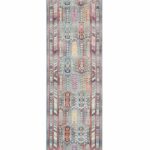 Nourison tapis Vintage Kashan VKA06 GYMTC GREY MULTICOLOR 2x8 099446811929