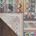 Nourison tapis Vintage Kashan VKA06 GYMTC GREY MULTICOLOR 5X8 099446811967 CRB