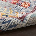 Nourison tapis Vintage Kashan VKA06 GYMTC GREY MULTICOLOR 5X8 099446811967 TX01