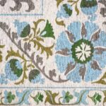 Louis De Poortere tapis Antiquarian Suzani 9732 Slavia zoom 4