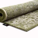 Louis De Poortere tapis Antiquarian Tabriz 9645 Olive Wood roll