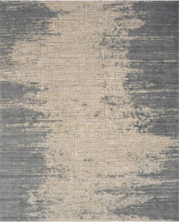 Nourison tapis Harmony HAY03 SLTBG SLATE BEIGE 8x10 099446936257